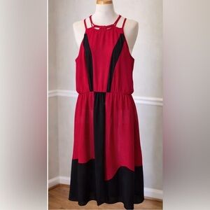 Gibson Latimer  Colorblock‎ Shift Dress Size Small